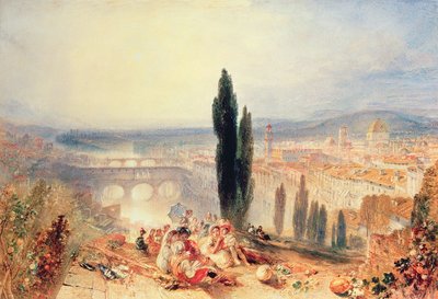 Florence from Near San Miniato by Joseph Mallord William Turner